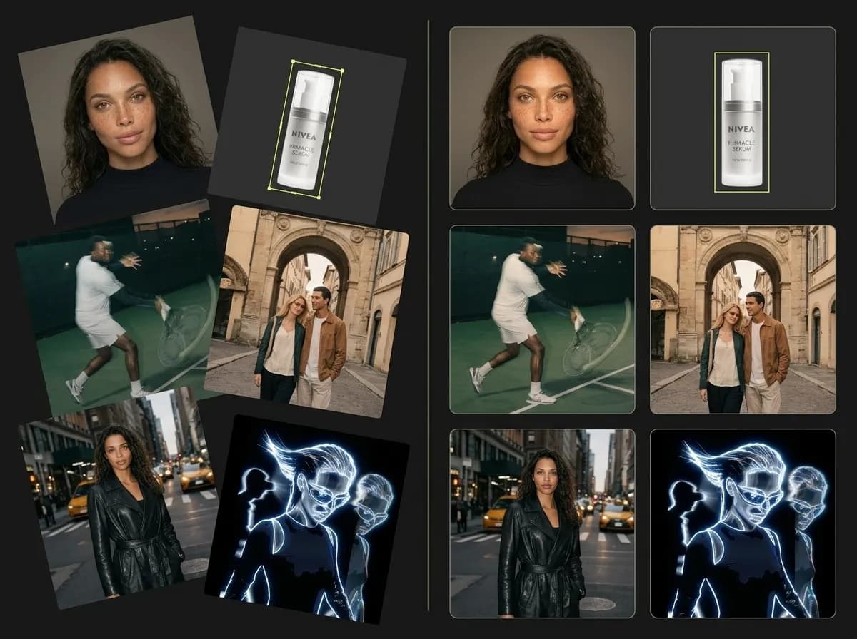Creative AI portfolio inspiration and visual workflow examples