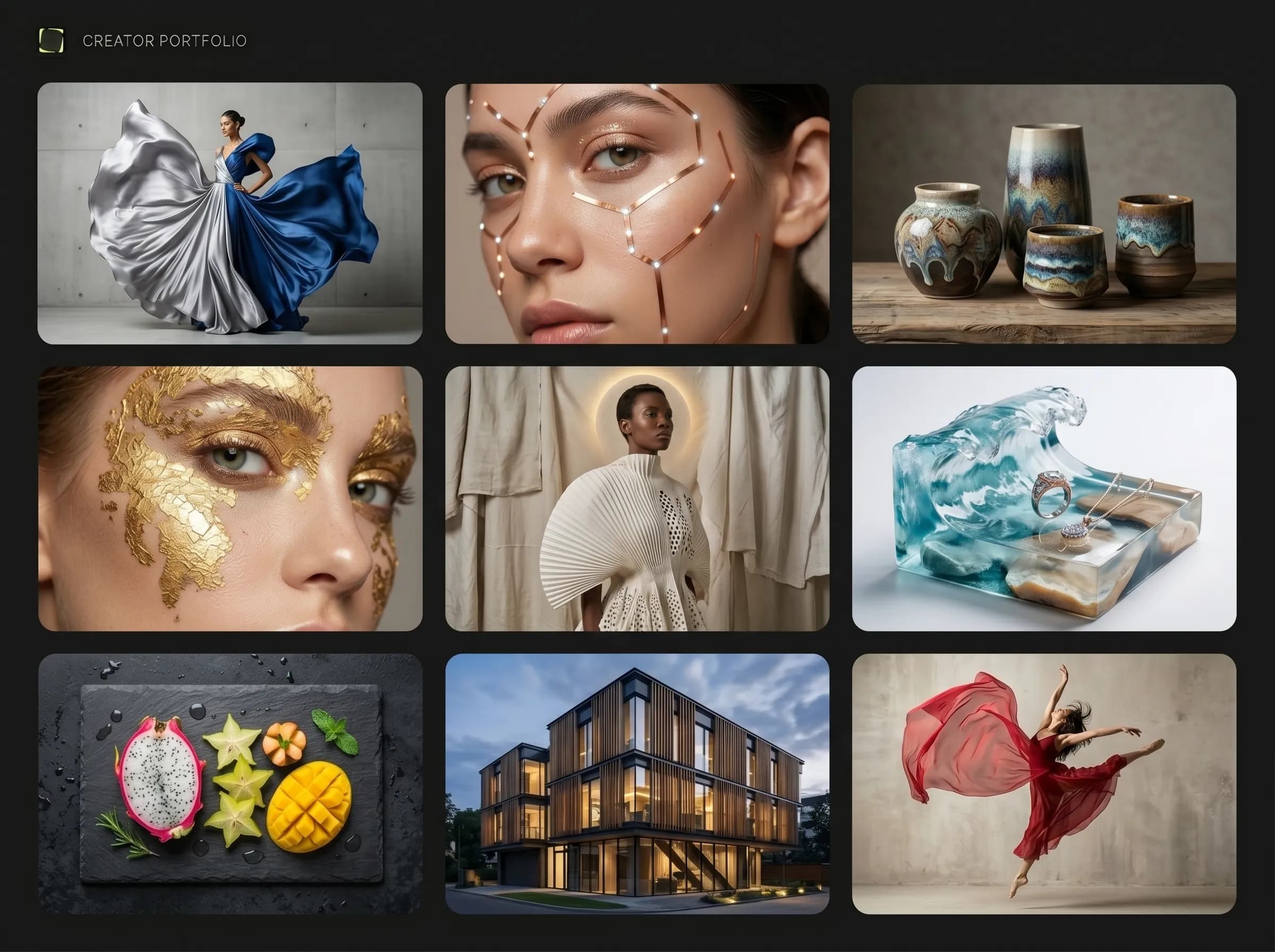 Portfolio Builder product example
