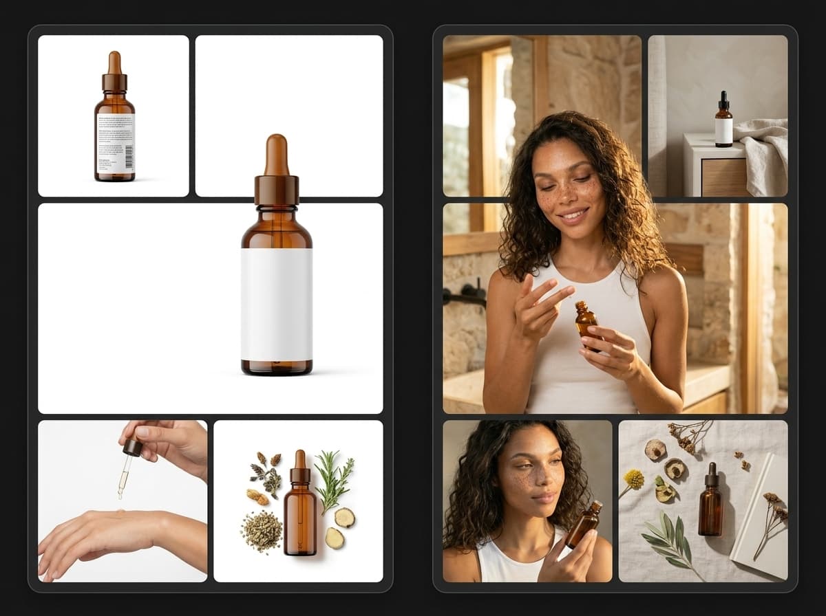 AI listing images optimized for Amazon Shopify and ecommerce platforms