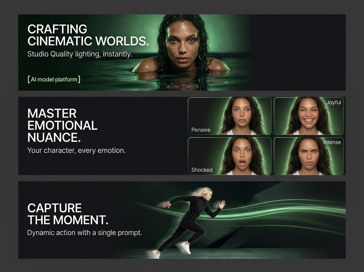 AI marketing campaign visuals