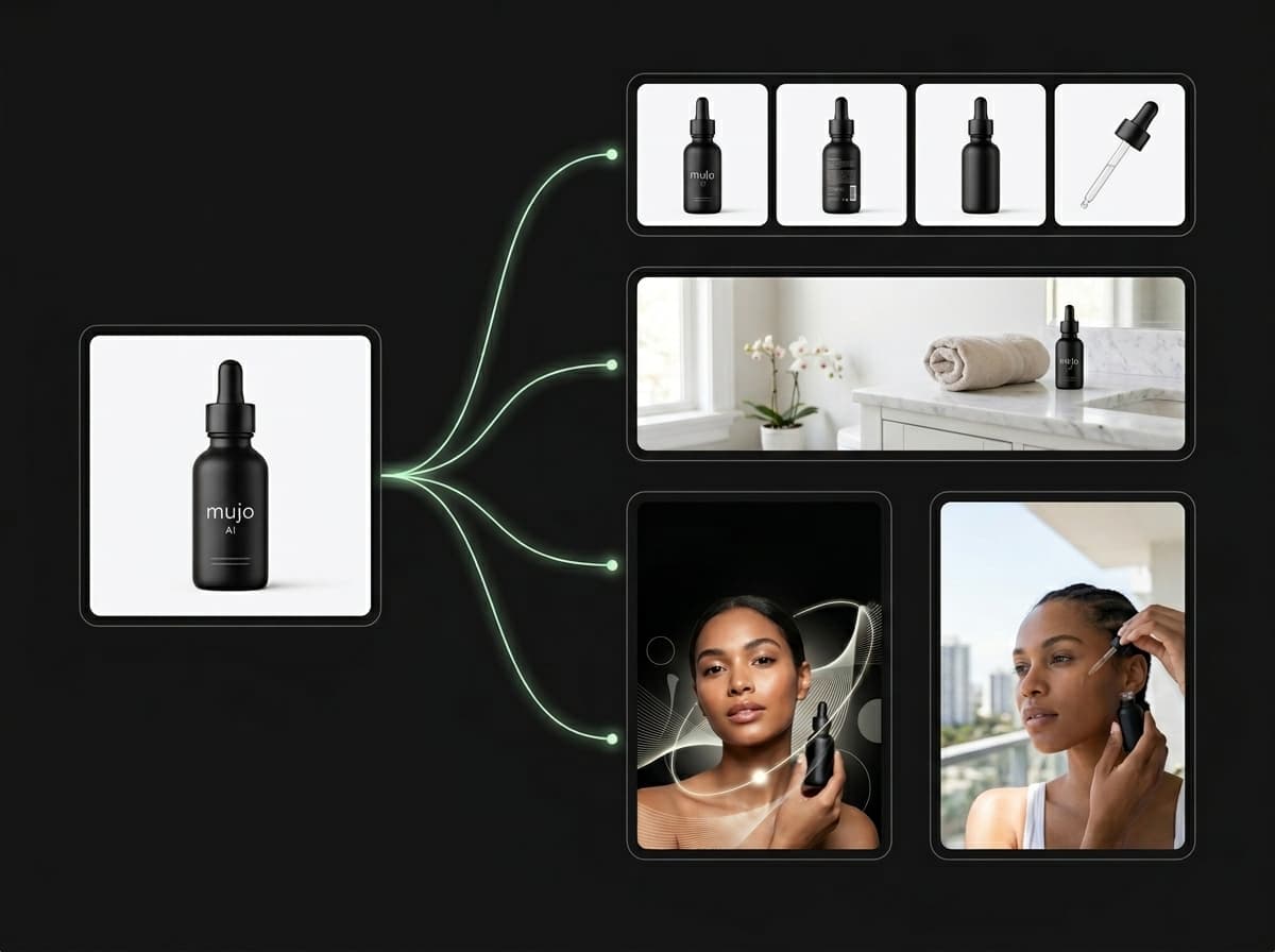 AI product photo workflow for scalable ecommerce visual content