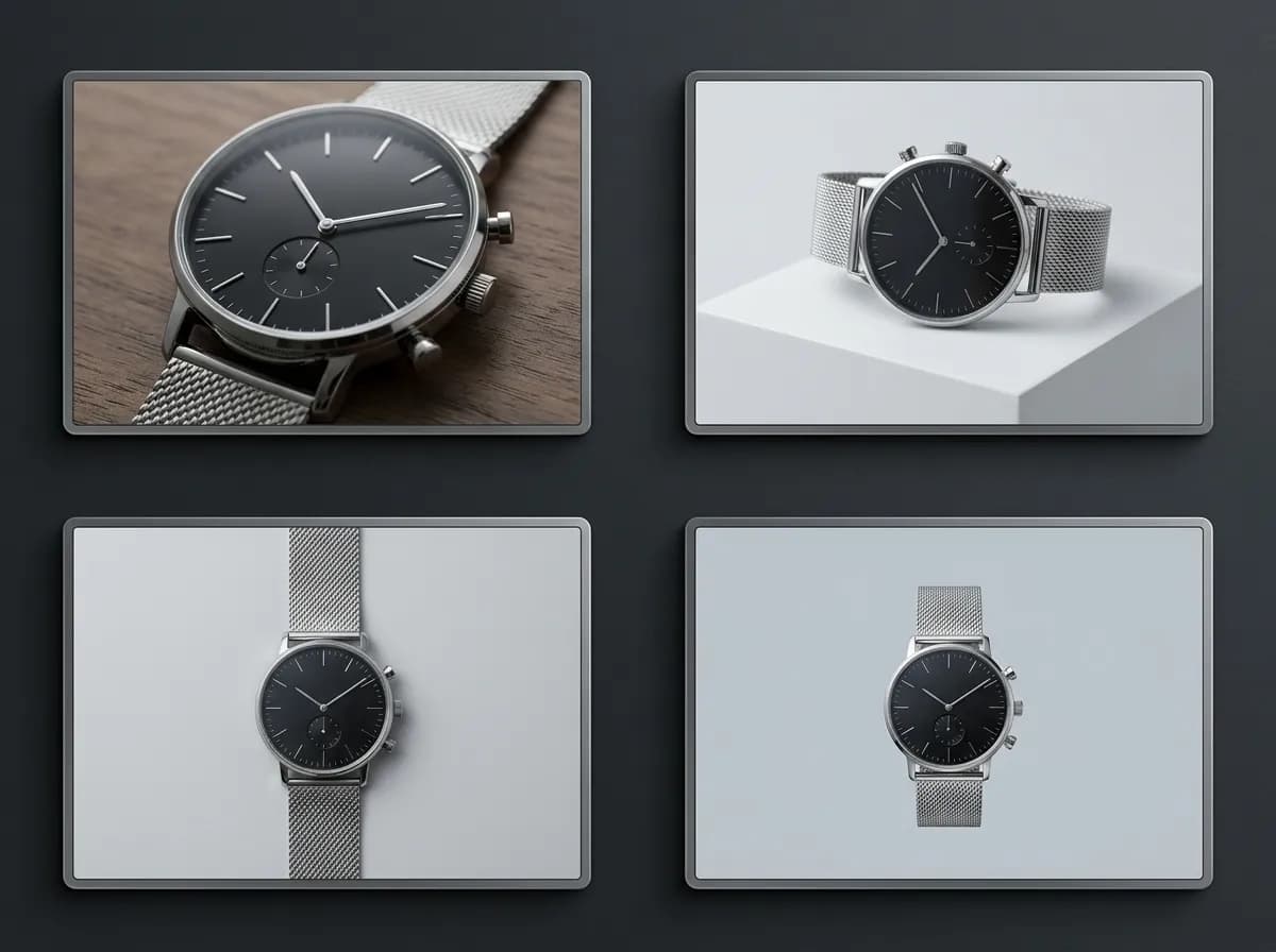 Clean photo input workflow for AI image generation